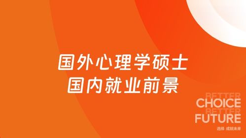 國外心理學碩士回國就業(yè)前景解析 聚焦教育咨詢領域的機遇與挑戰(zhàn)